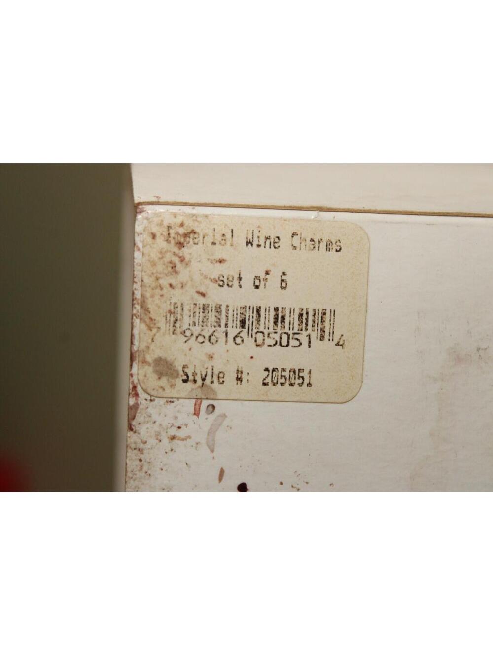 Imperial Court Faberge Egg Wine Charms - Picture 11 of 11